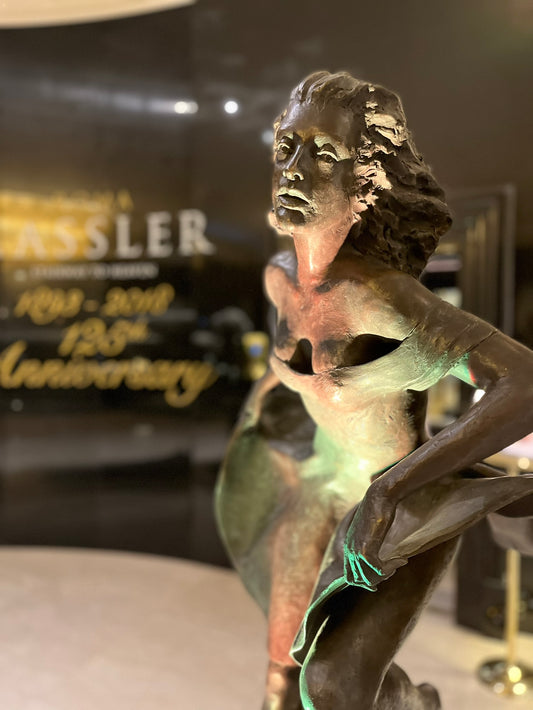 mostra scultura leonardo lucchi hotel hassler roma